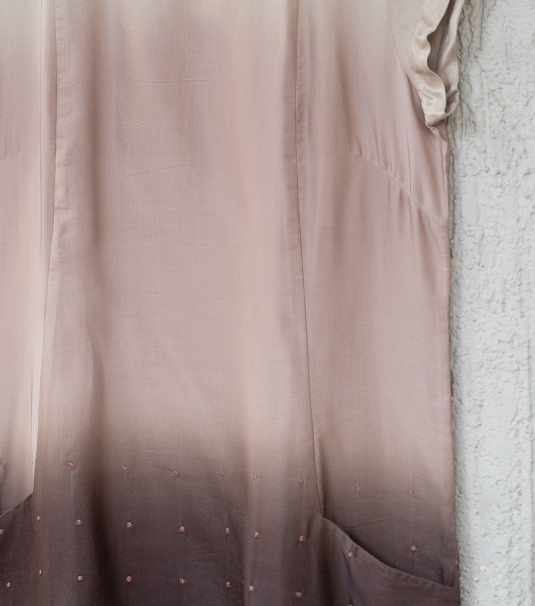 Pink Brown Ombre Kurta