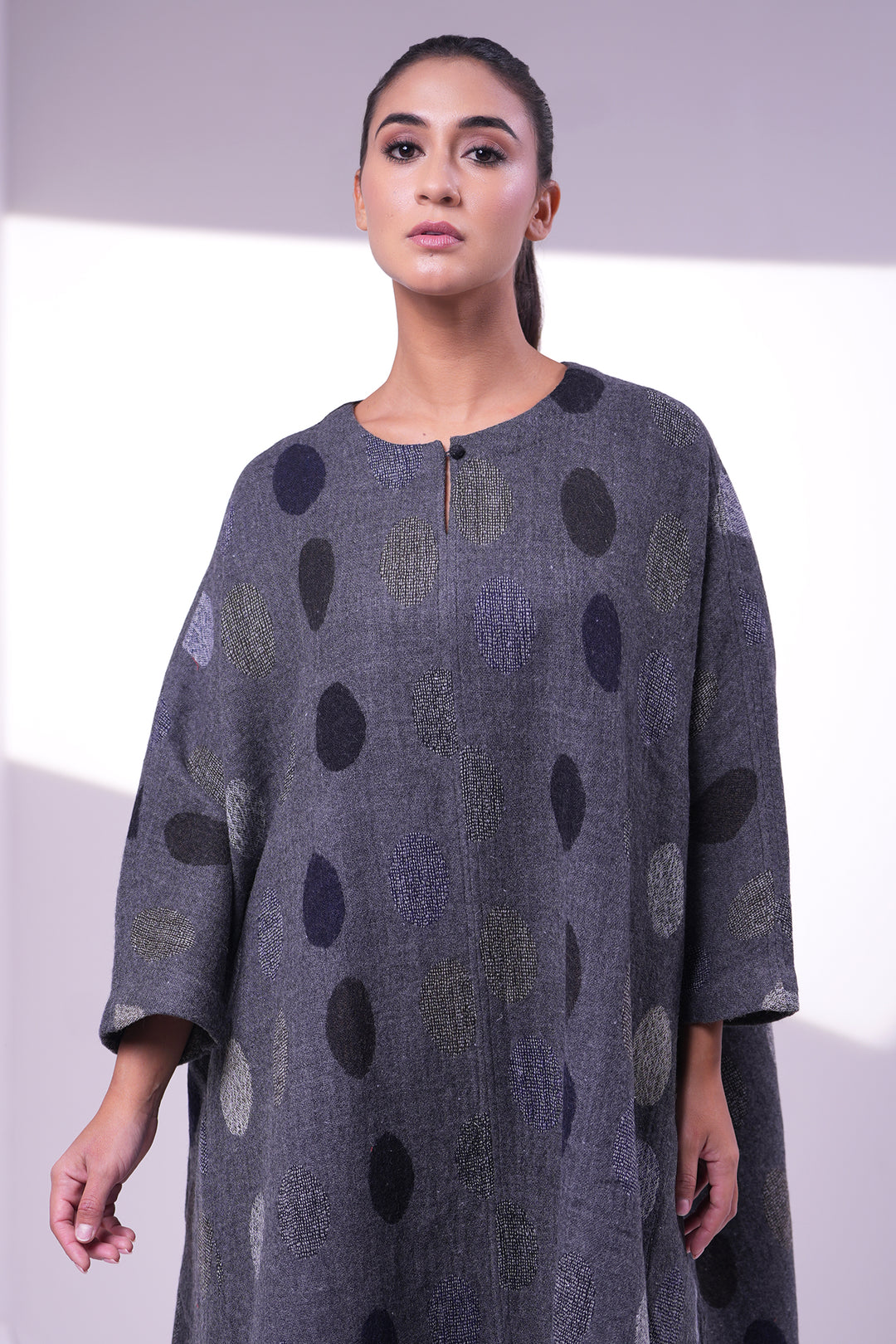 Grey Wool Dress