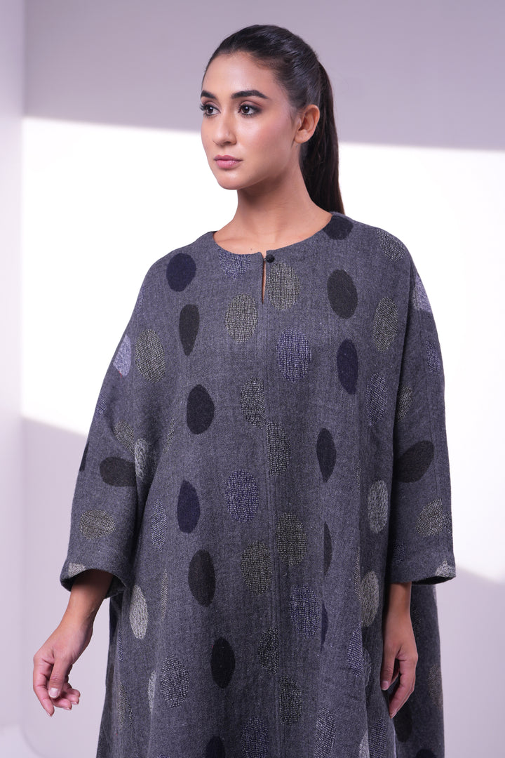 Grey Wool Dress