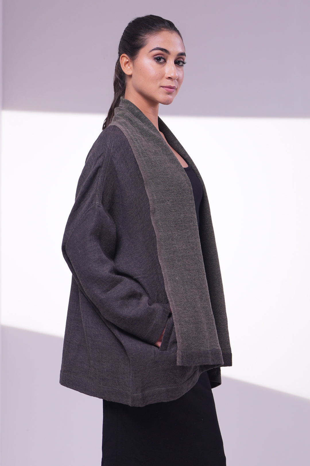 Grey Wool Jacket