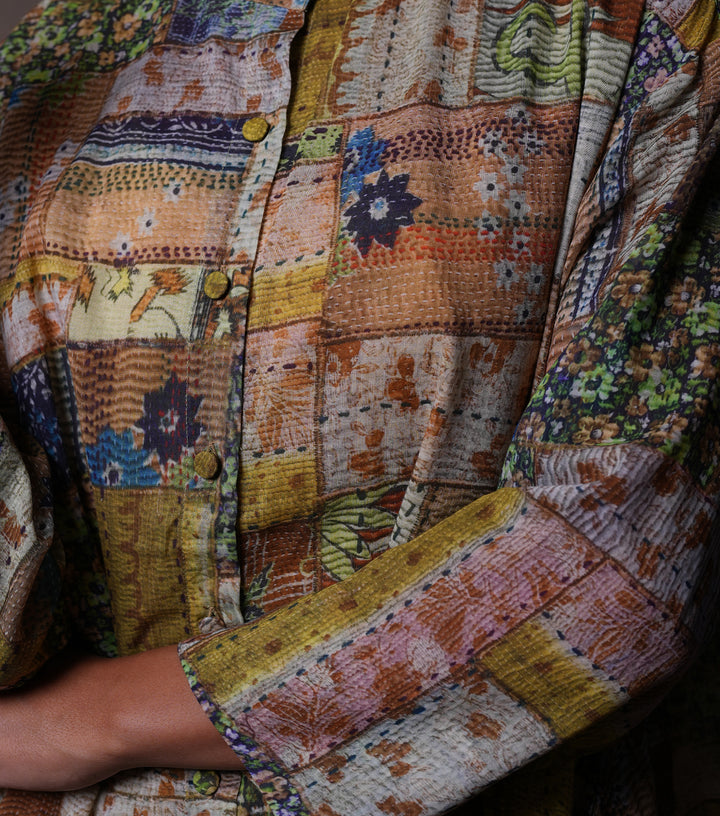 Multi Color Printed Cotton Shirt