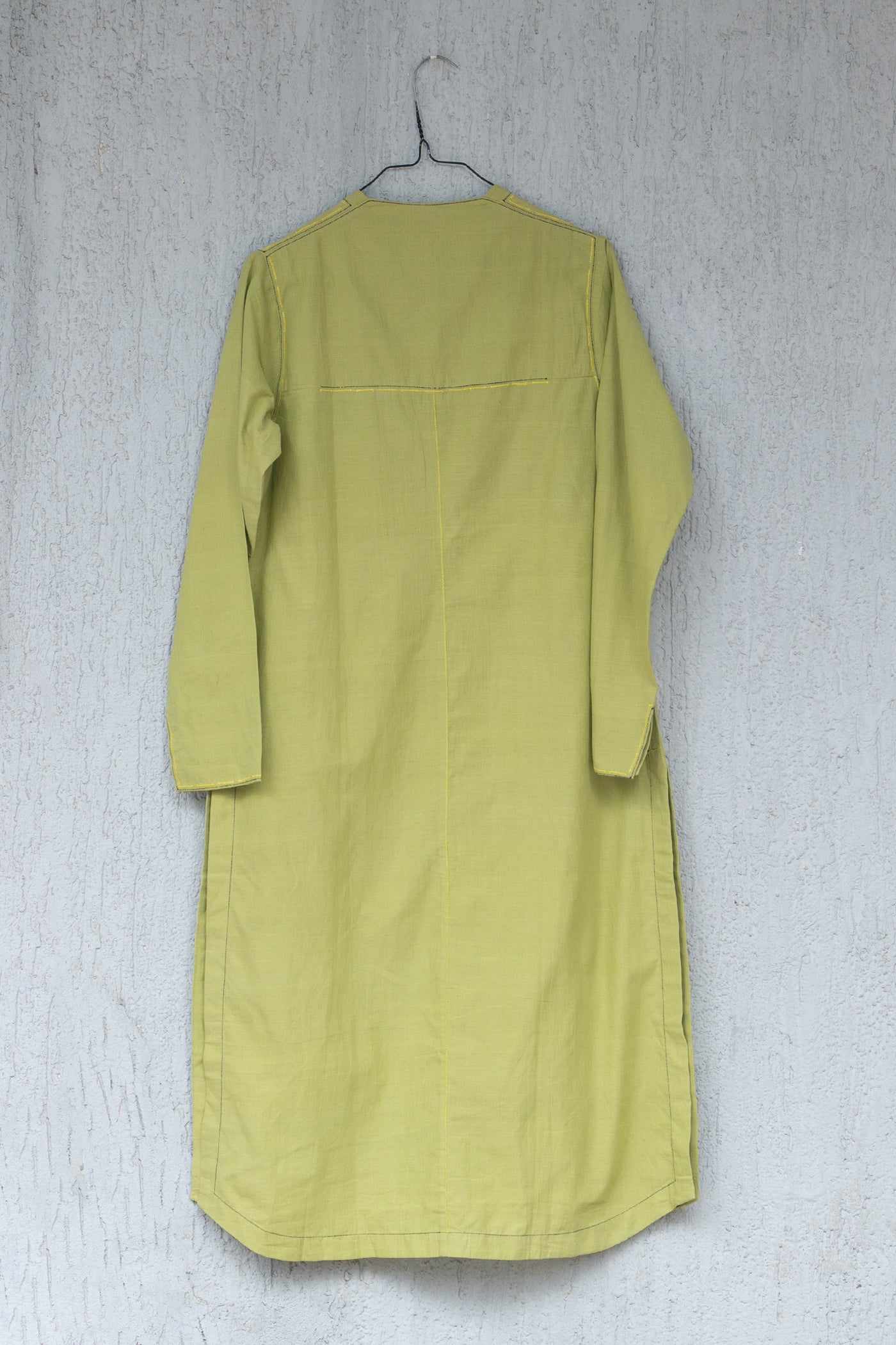 Green Cotton Kurta