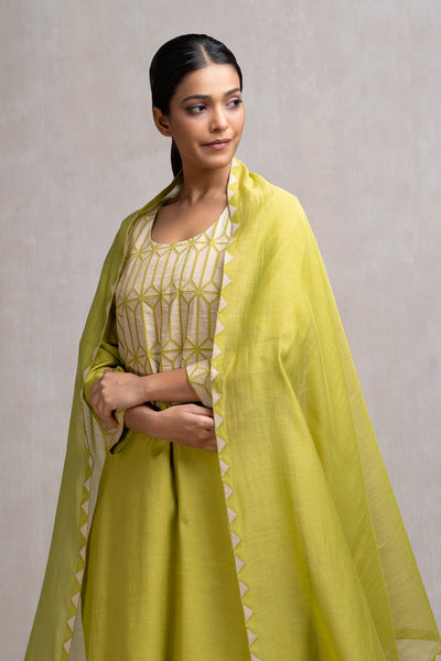 Chanderi Embroidered Dupatta