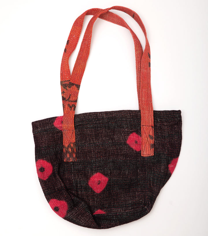 Multi Color Handcrafted Kantha Embroidered Bag