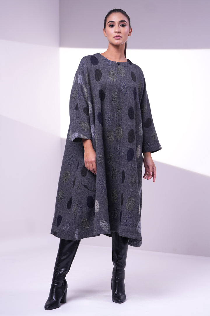 Grey Wool Dress