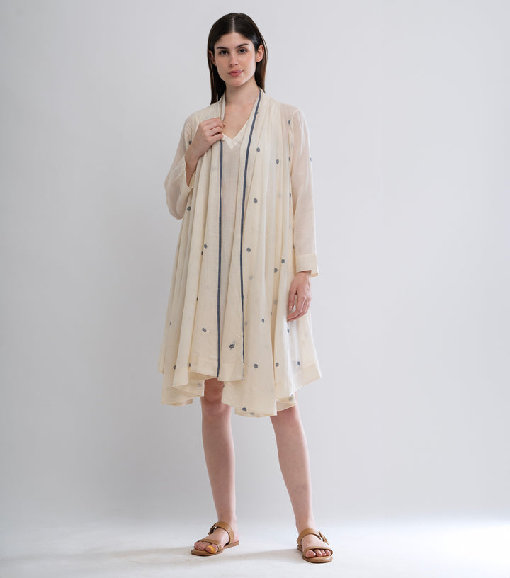 Pure Cotton Jamdani Cape Set