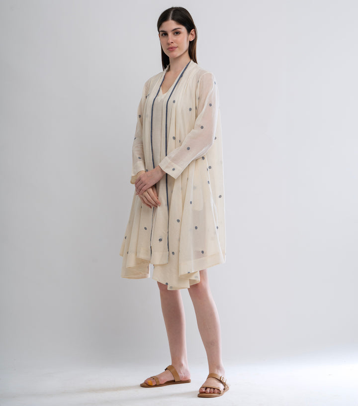 Pure Cotton Jamdani Cape Set