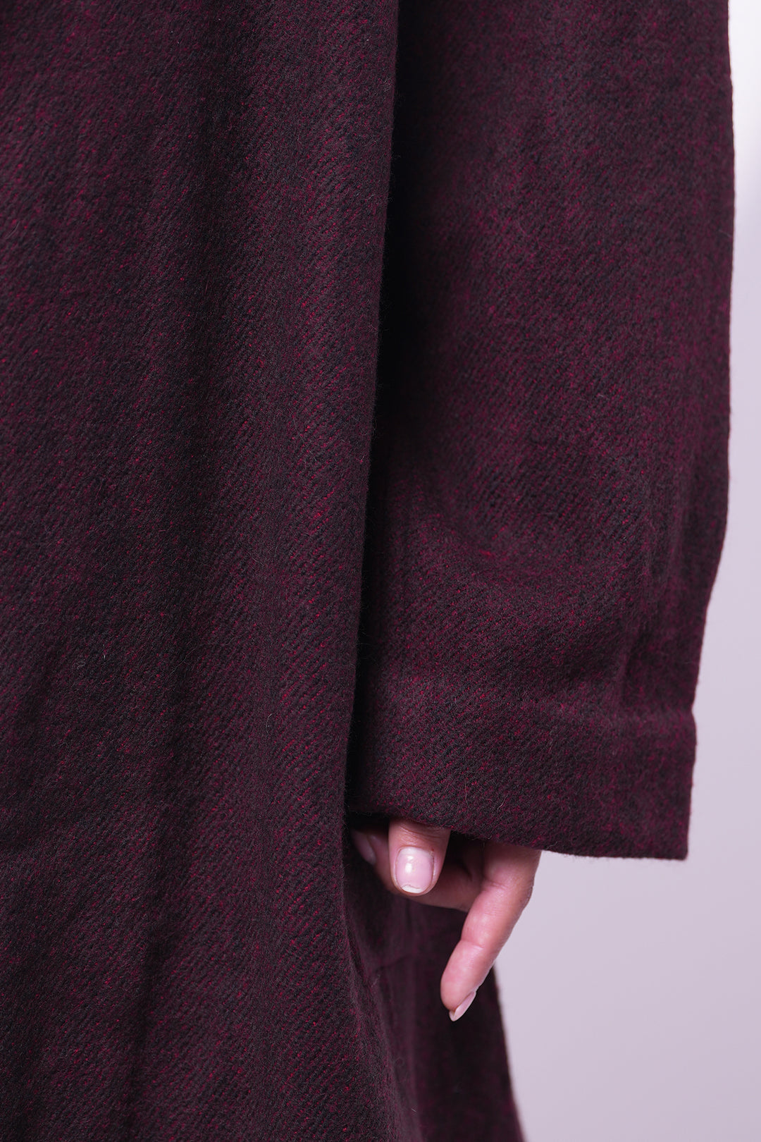 Maroon Wool Jacket