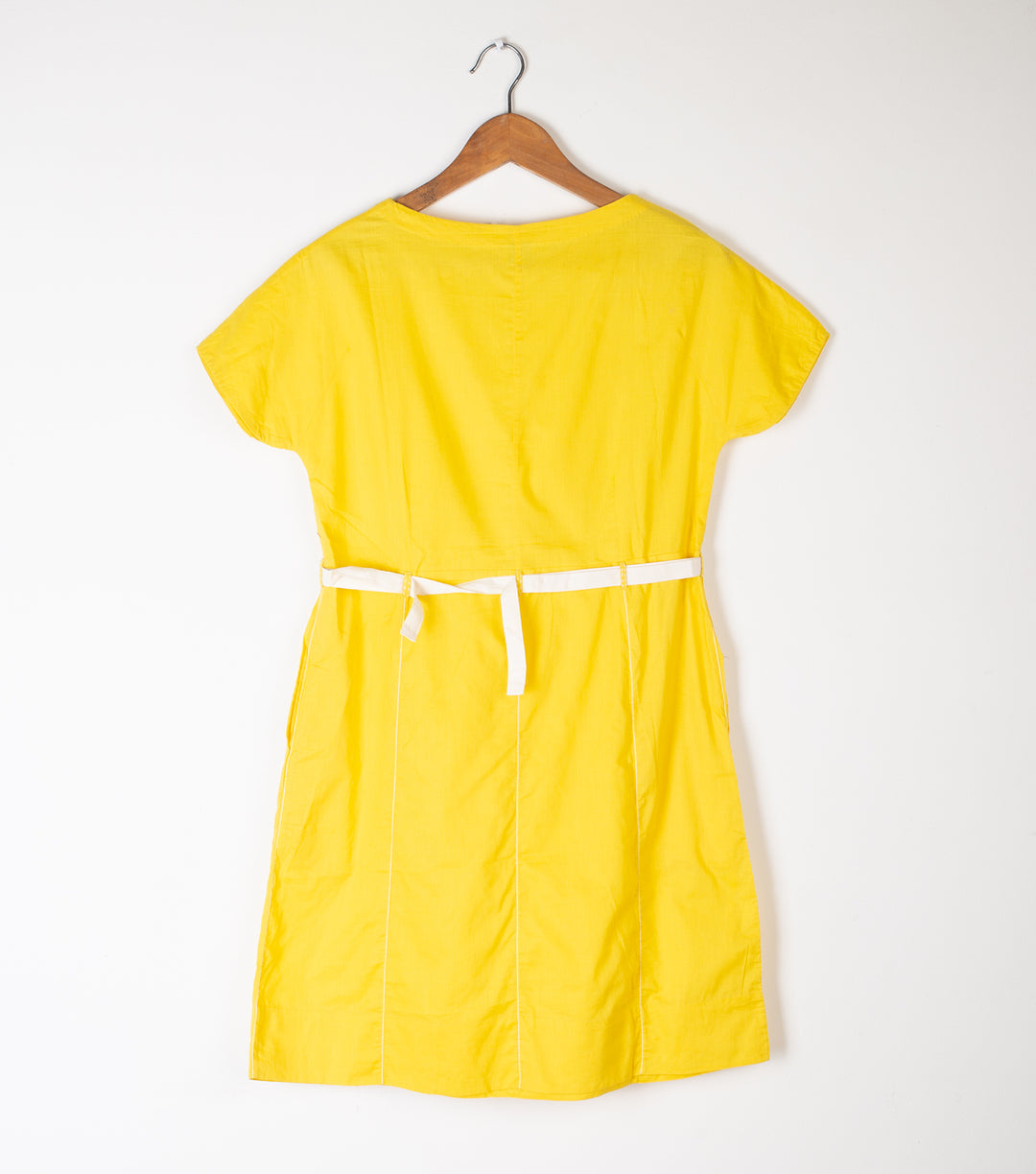 Yellow cotton tunic