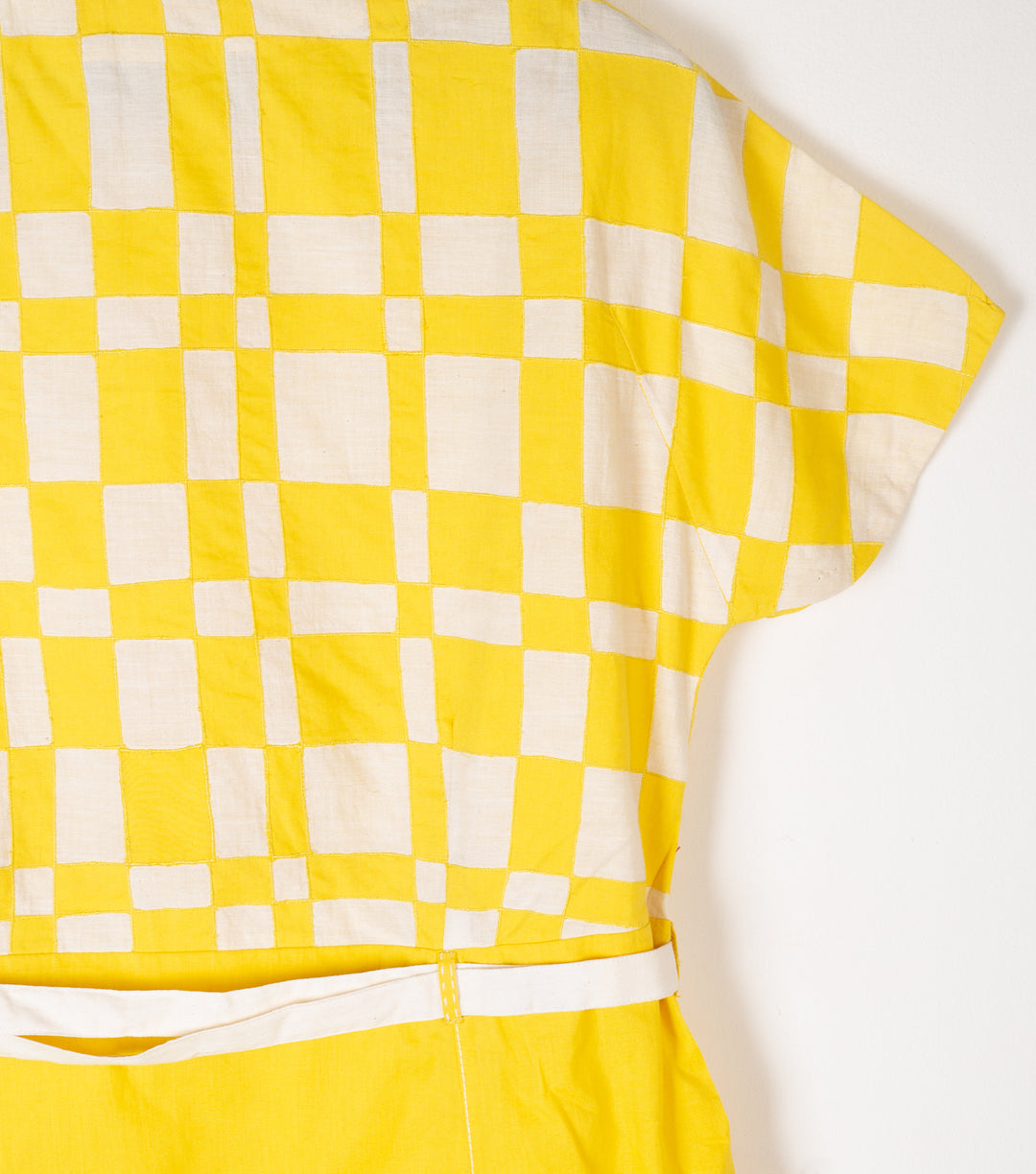 Yellow cotton tunic