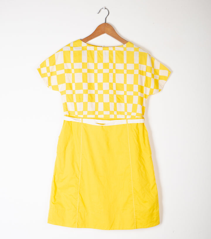 Yellow cotton tunic