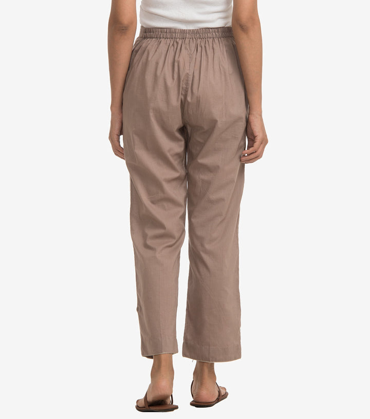 Beige cambric pants