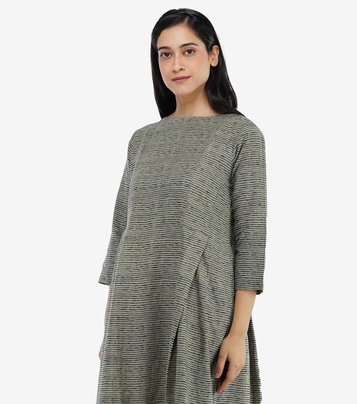 Khadi Flared Dress