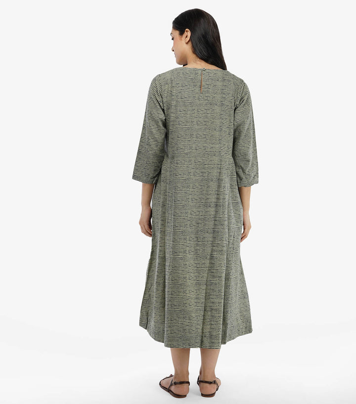 Khadi Flared Dress