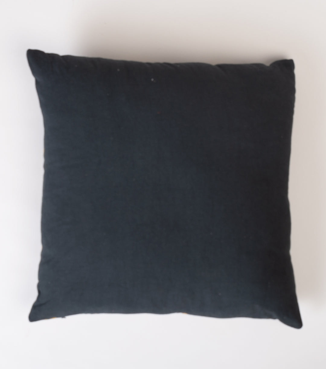 Blue Printed Cotton Cushion Cover