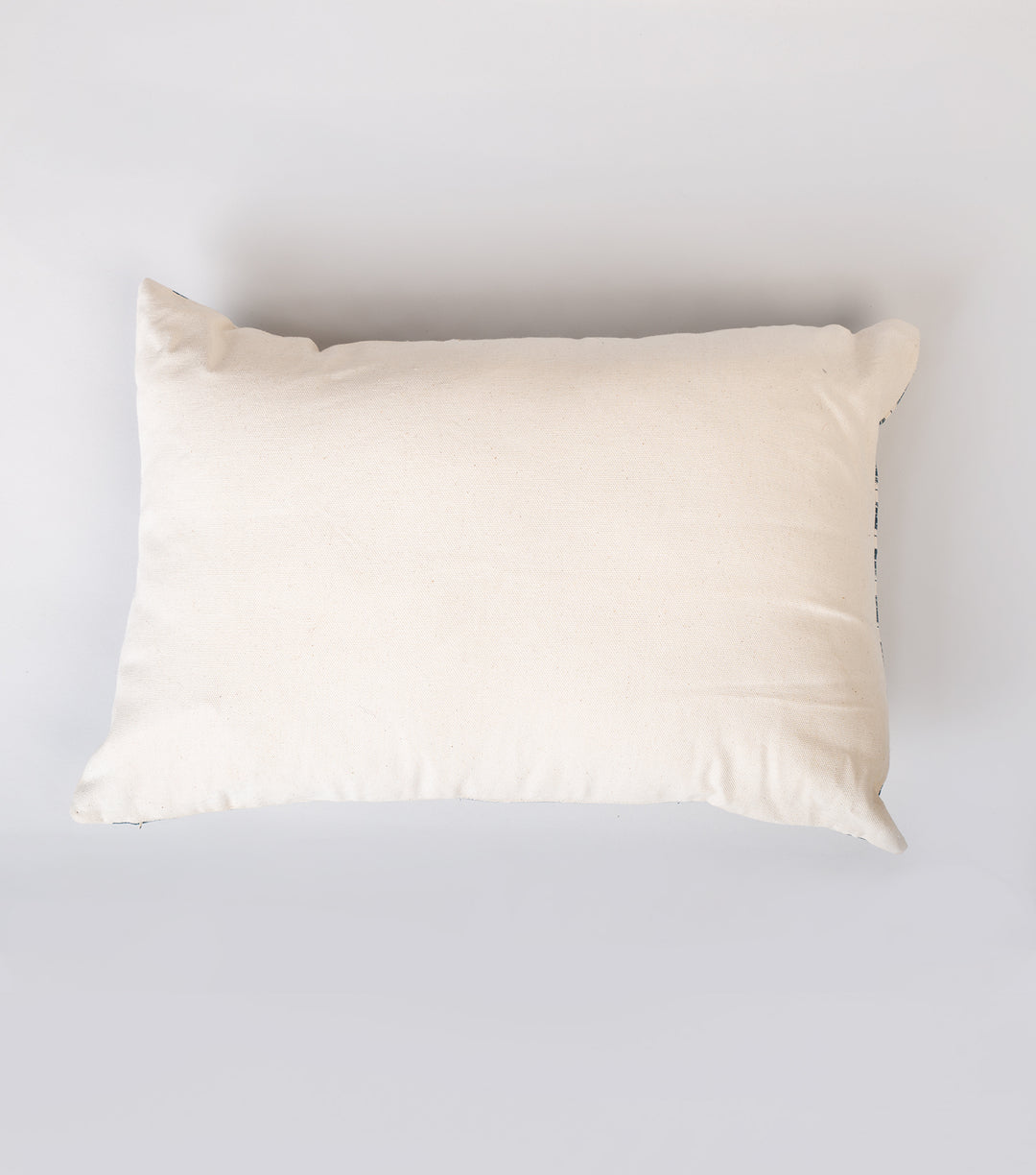 Off White Printed Cotton Cushion Cover