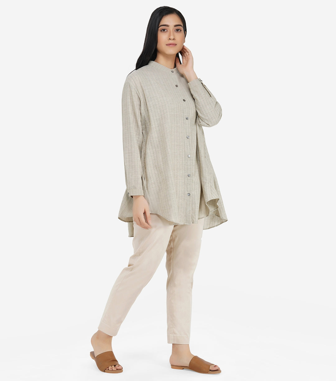 Beige khadi Antifit shirt