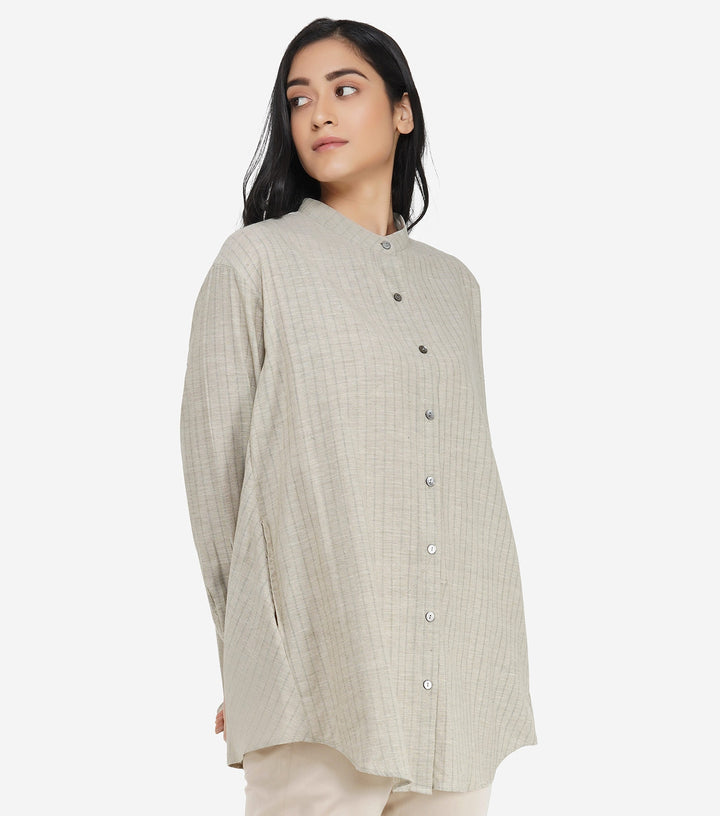 Beige khadi Antifit shirt