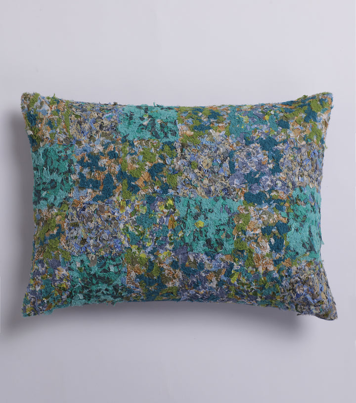 Blue Rugged Cushion Cover