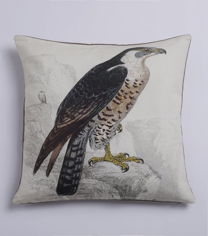 Black Bird Cushion Cover