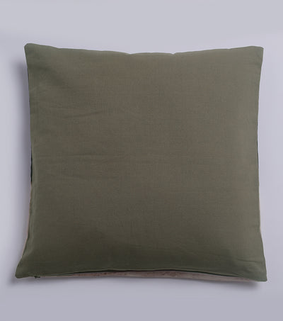 Green Printed Cushion Cover