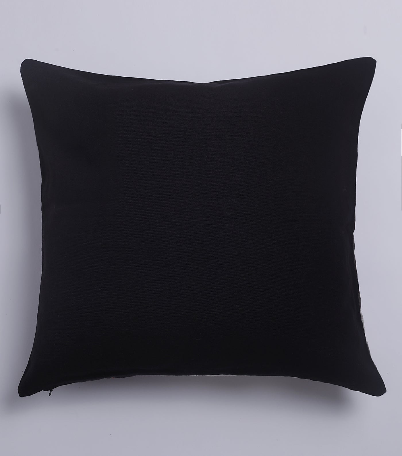 Black Lady Printed Cushion Cover