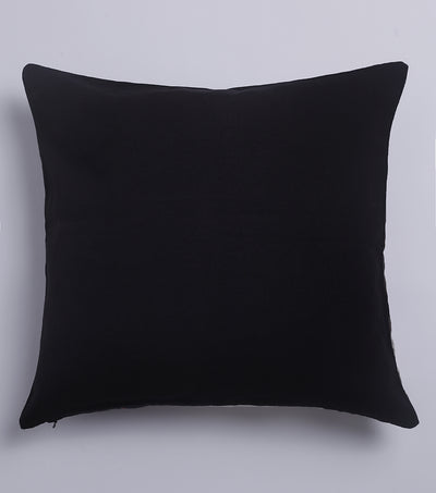 Black Lady Printed Cushion Cover