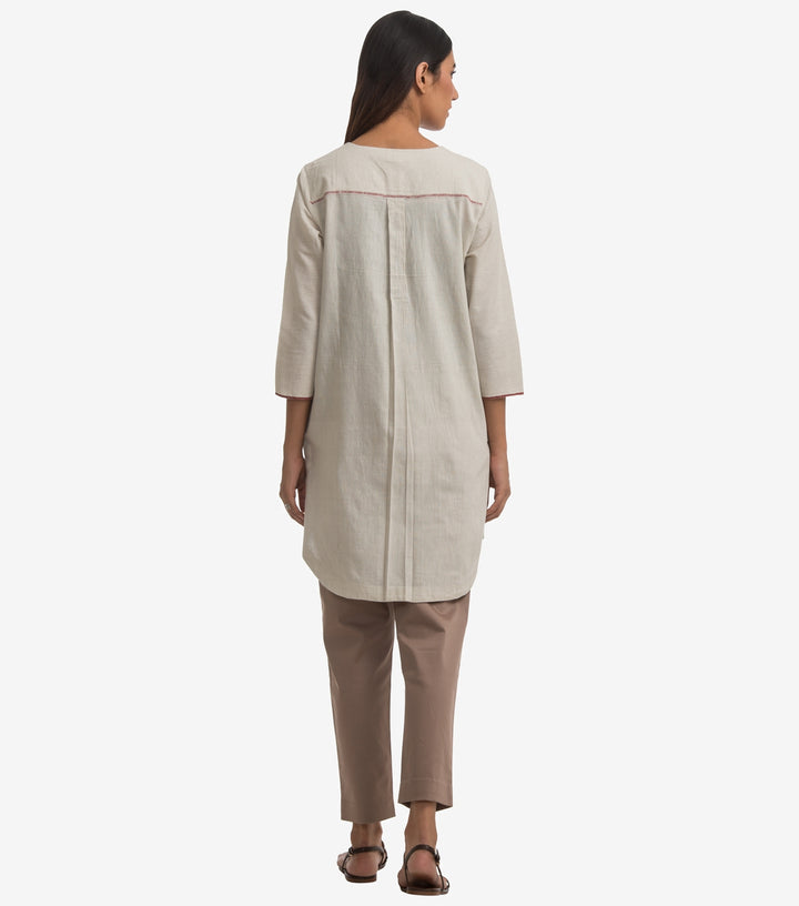 Ivory Khadi Kurti