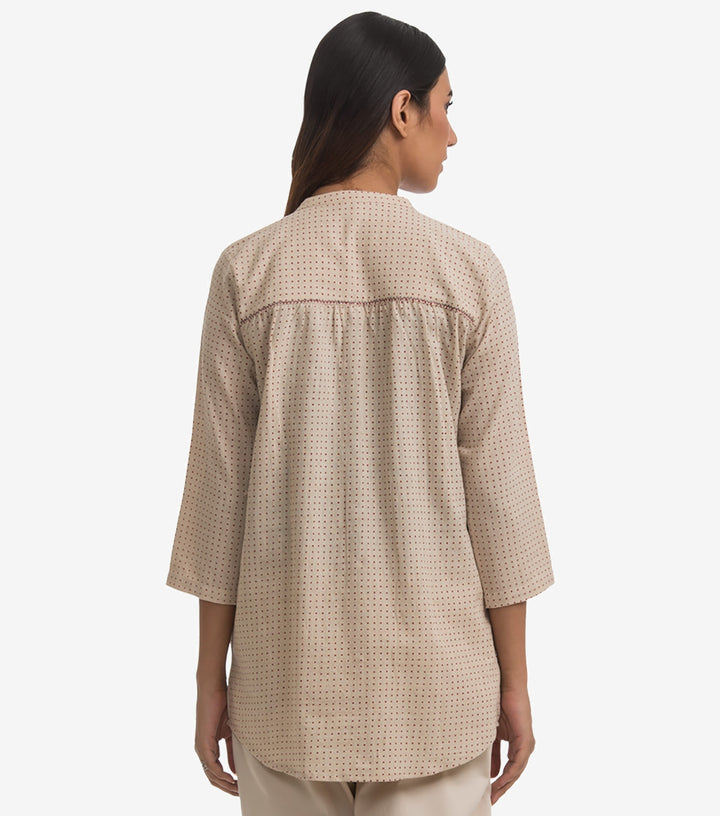 Beige khadi Shirt