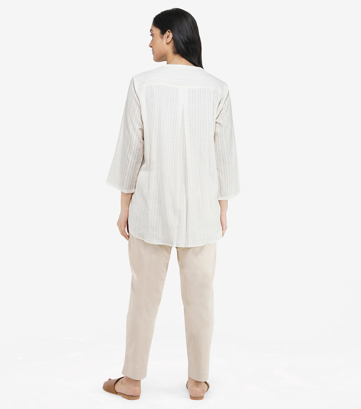 Natural cotton shirt