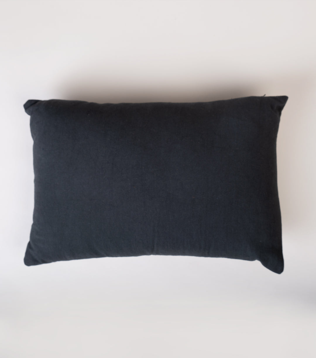 Black Cow Printed Cotton Cushion Cover