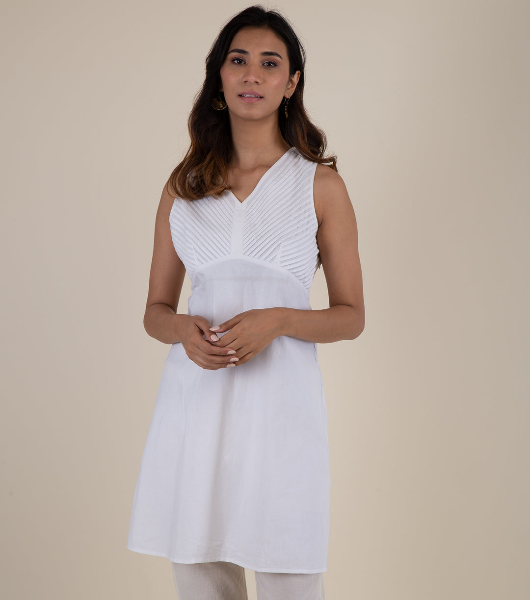 White Cotton Tunic