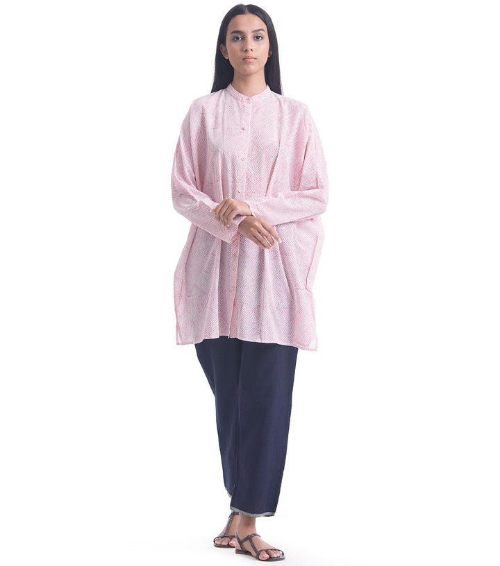 Pink Fine Cotton Shirt