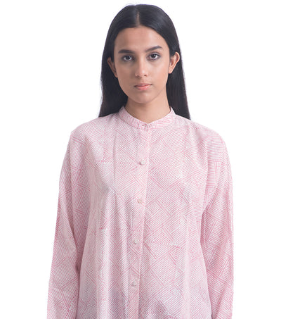 Pink Fine Cotton Shirt