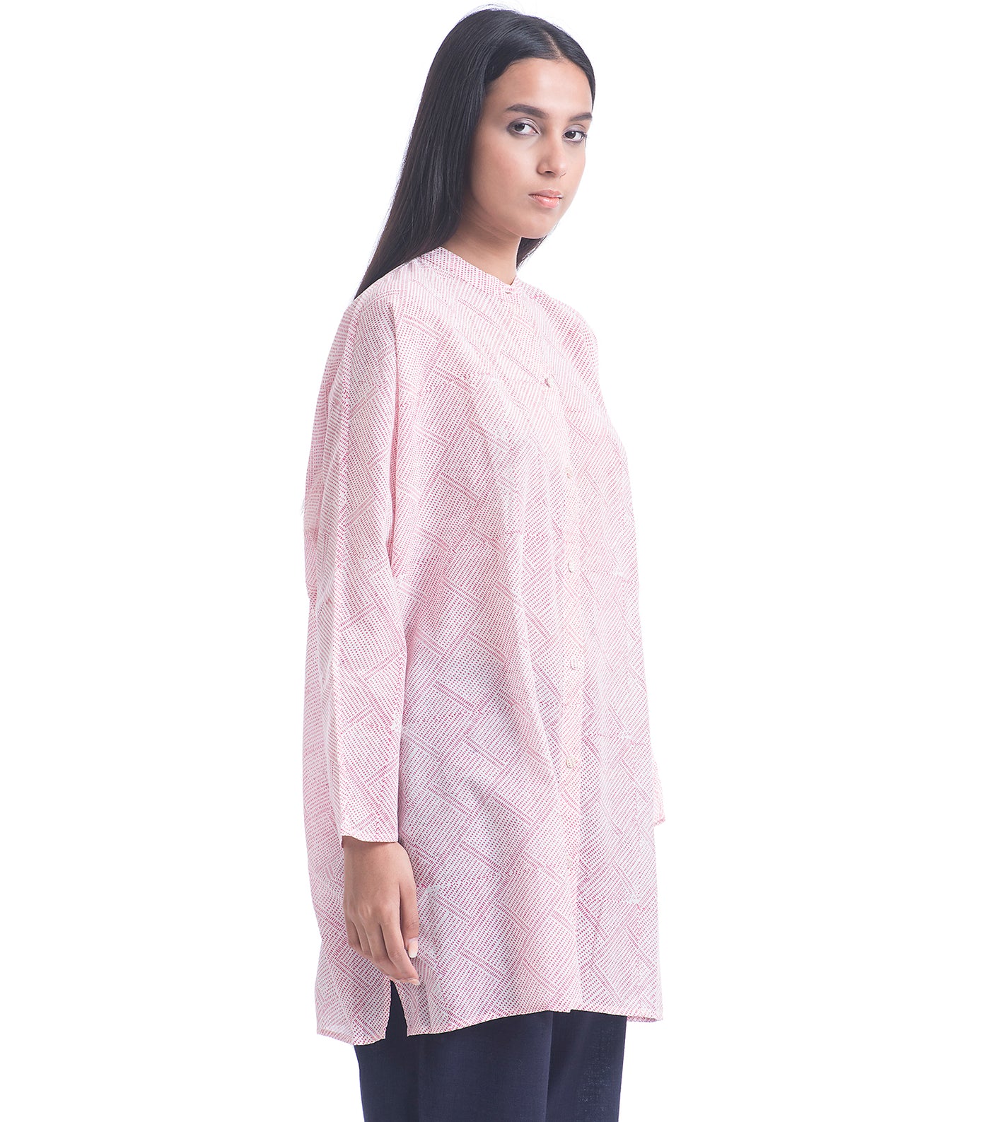 Pink Fine Cotton Shirt