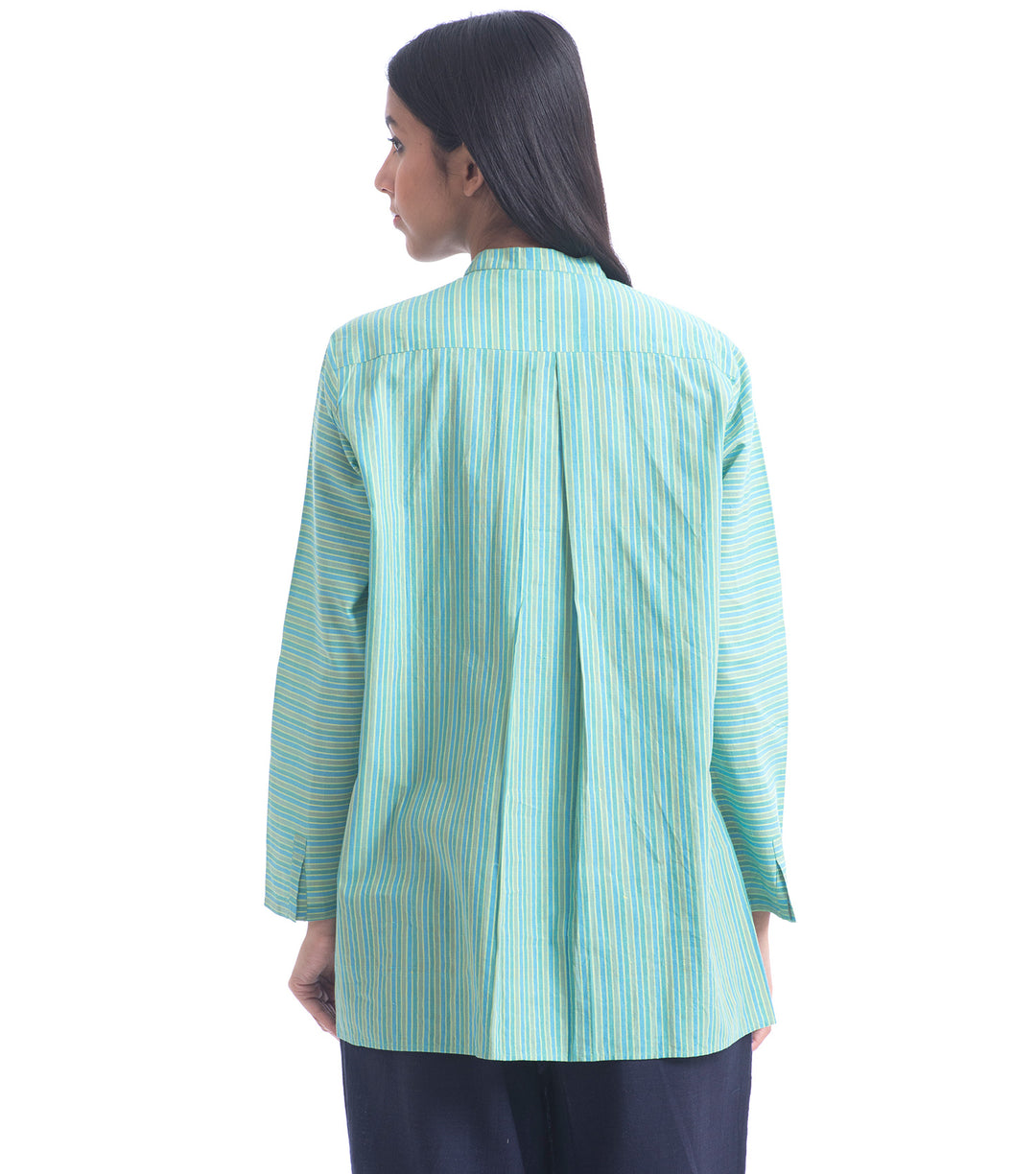 Green Woven Cotton Shirt