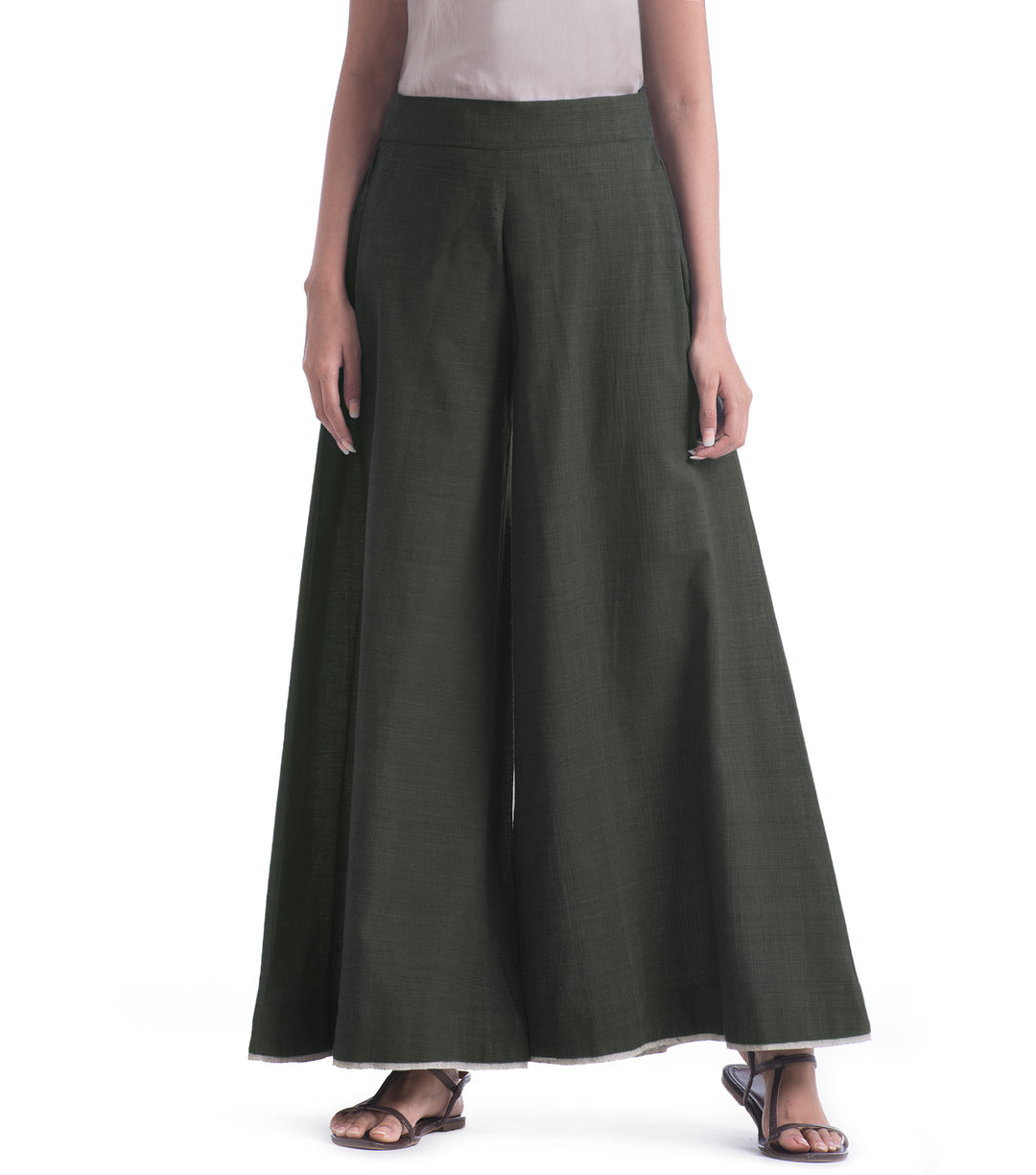 Olive khadi Pant