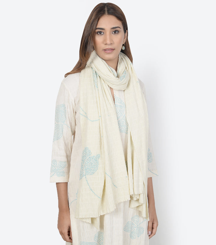 Natural Cotton Stole