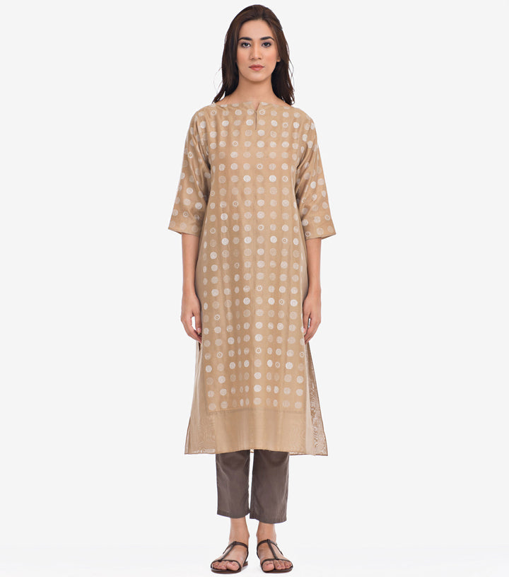 Silk Cotton Kurta