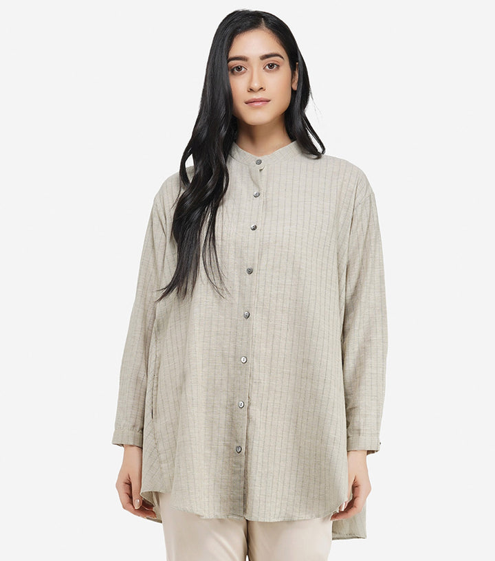 Beige khadi Antifit shirt