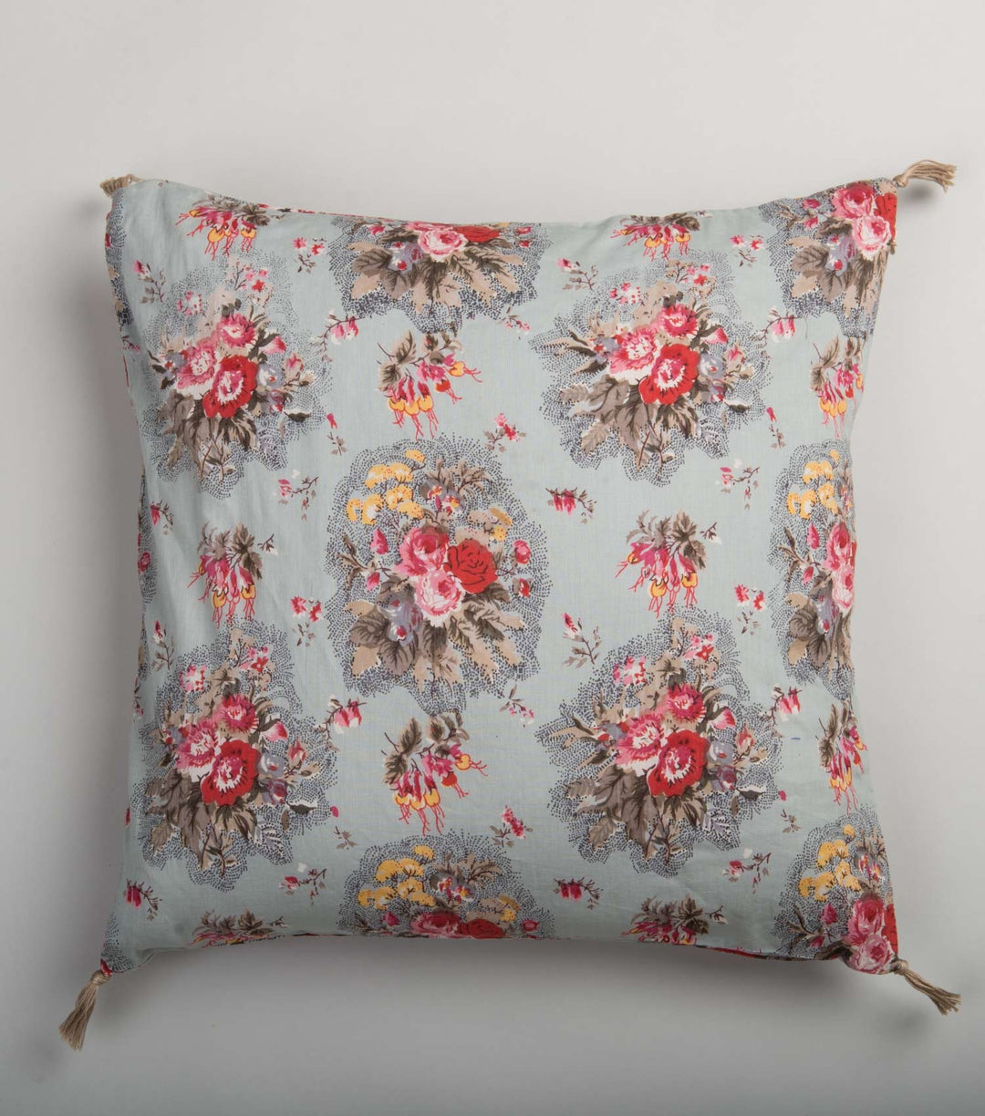 Floral Cotton Cushion Cover