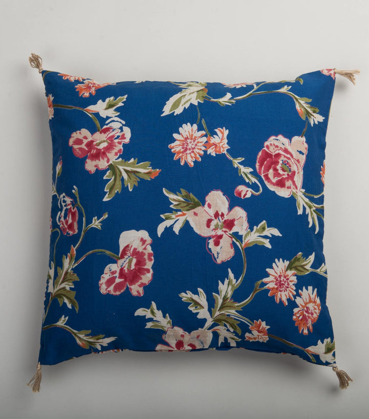 Floral Cotton Cushion Cover