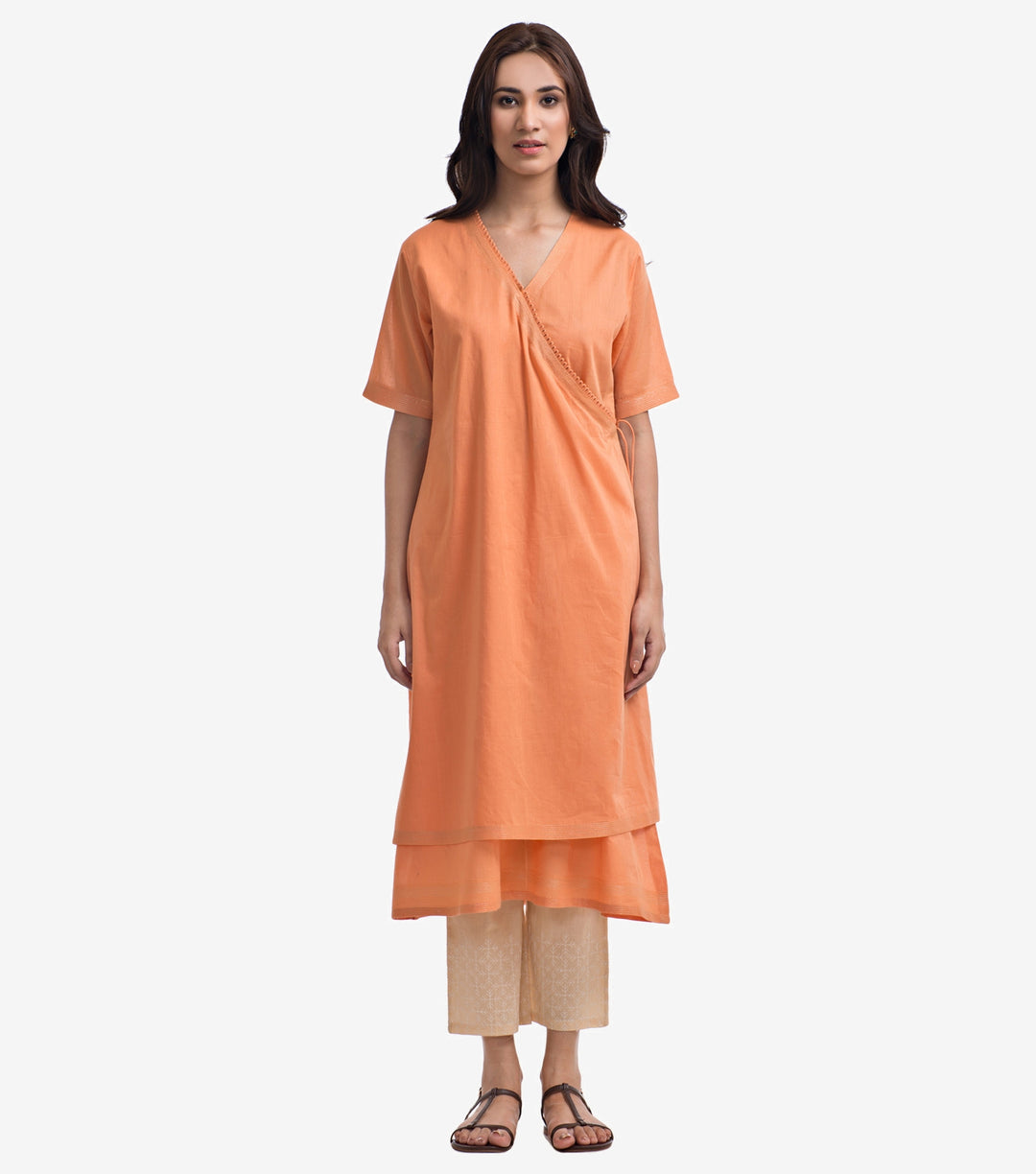 Cotton Angrakha Kurta